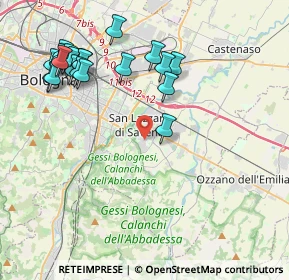 Mappa Via Risorgimento, 40068 San Lazzaro di Savena BO, Italia (4.65)