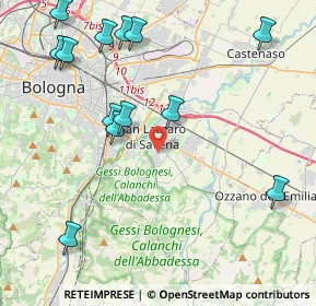 Mappa Via Risorgimento, 40068 San Lazzaro di Savena BO, Italia (5.08385)