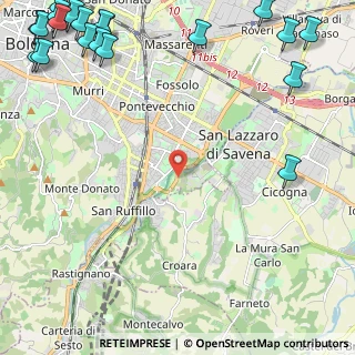 Mappa Viale Lungosavena, 40139 Bologna BO, Italia (4.027)