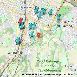Mappa Viale Lungosavena, 40139 Bologna BO, Italia (1.164)