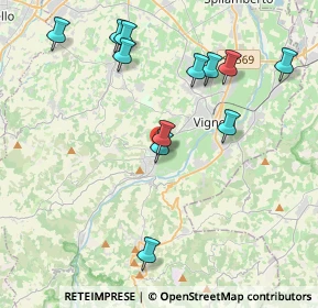 Mappa Via Circonvallazione Est, 41054 Marano sul Panaro MO, Italia (4.29167)