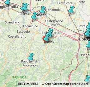 Mappa Via Circonvallazione Est, 41054 Marano sul Panaro MO, Italia (24.3095)