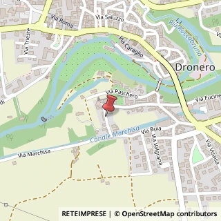 Mappa Via c. colombo 3/bis, 12025 Dronero, Cuneo (Piemonte)