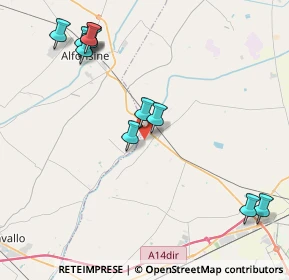 Mappa Via P.Togliatti, 48123 Mezzano RA, Italia (4.73182)