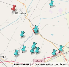 Mappa Via P.Togliatti, 48123 Mezzano RA, Italia (4.78667)