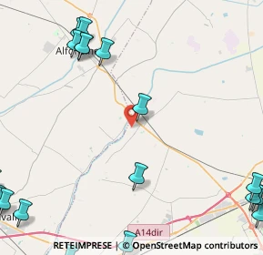 Mappa Via P.Togliatti, 48123 Mezzano RA, Italia (7.332)