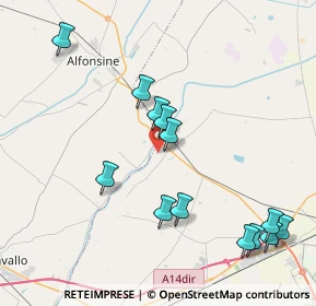 Mappa Via P.Togliatti, 48123 Mezzano RA, Italia (4.48462)