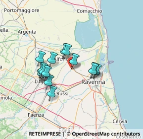 Mappa Via P.Togliatti, 48123 Mezzano RA, Italia (11.43125)