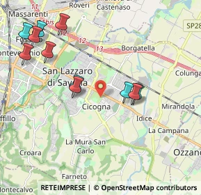 Mappa , 40068 San Lazzaro di Savena BO, Italia (2.25545)