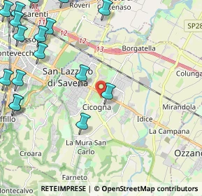 Mappa , 40068 San Lazzaro di Savena BO, Italia (3.23529)