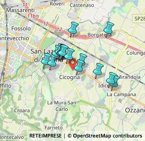 Mappa , 40068 San Lazzaro di Savena BO, Italia (1.24125)