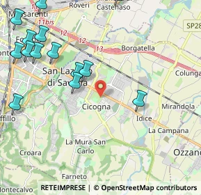 Mappa , 40068 San Lazzaro di Savena BO, Italia (2.78429)