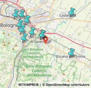 Mappa , 40068 San Lazzaro di Savena BO, Italia (4.35455)