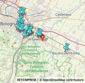 Mappa , 40068 San Lazzaro di Savena BO, Italia (3.98938)