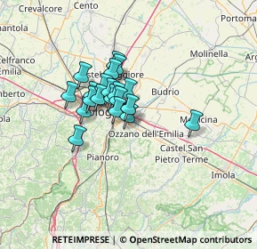 Mappa , 40068 San Lazzaro di Savena BO, Italia (8.999)