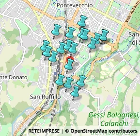 Mappa Via Giuseppe Cesare Abba, 40141 Bologna BO, Italia (0.7215)