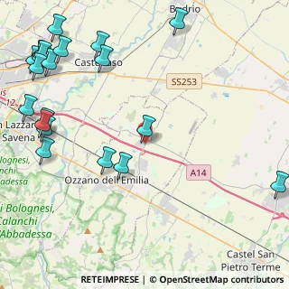 Mappa SP 48, 40064 Ozzano dell'Emilia BO, Italia (6.3725)