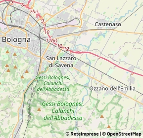 Mappa 40068 San Lazzaro di Savena BO, Italia (4.944)