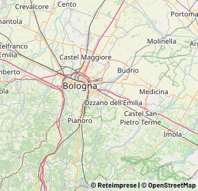 Mappa 40068 San Lazzaro di Savena BO, Italia (9.37444)