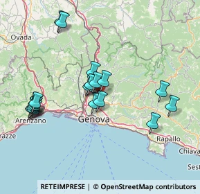 Mappa Via Galileo Galilei, 16010 Sant'Olcese GE, Italia (15.043)