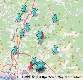 Mappa Via Galileo Galilei, 16010 Torrazza GE (4.9675)