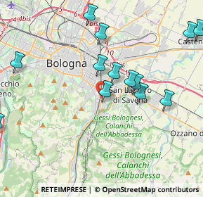 Mappa Via Marcello Benedetto, 40141 Bologna BO, Italia (4.94933)