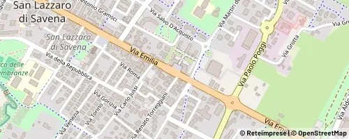 Mappa San Lazzaro di Savena