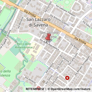 Mappa Via della Repubblica, 40068 San Lazzaro di Savena BO, Italia, 40068 San Lazzaro di Savena, Bologna (Emilia Romagna)