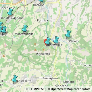 Mappa Via S. Rocco, 40053 Valsamoggia BO, Italia (3.44417)