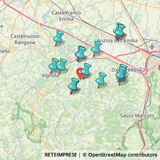 Mappa Via S. Rocco, 40053 Valsamoggia BO, Italia (6.70813)