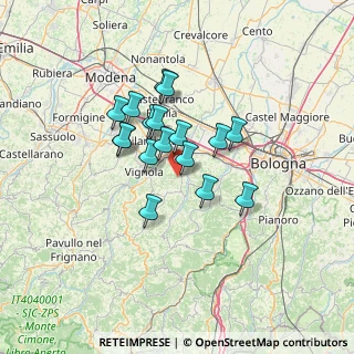 Mappa Via S. Rocco, 40053 Valsamoggia BO, Italia (10.13118)