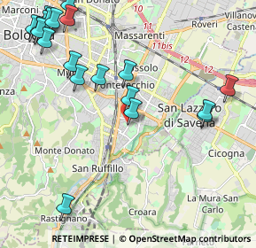 Mappa Gubellini, 40141 Bologna BO, Italia (2.76)