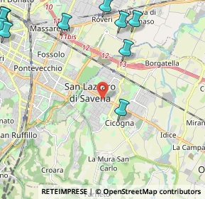 Mappa Effebiamministrazioni@gmail.com, 40068 San Lazzaro di Savena BO, Italia (3.42455)