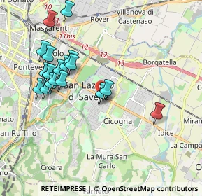 Mappa Effebiamministrazioni@gmail.com, 40068 San Lazzaro di Savena BO, Italia (1.946)