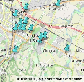 Mappa Effebiamministrazioni@gmail.com, 40068 San Lazzaro di Savena BO, Italia (2.08214)