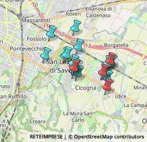 Mappa Effebiamministrazioni@gmail.com, 40068 San Lazzaro di Savena BO, Italia (1.204)