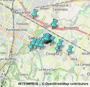 Mappa Effebiamministrazioni@gmail.com, 40068 San Lazzaro di Savena BO, Italia (0.91706)