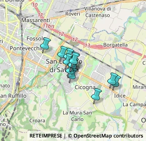 Mappa Effebiamministrazioni@gmail.com, 40068 San Lazzaro di Savena BO, Italia (0.95077)