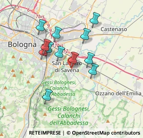 Mappa Effebiamministrazioni@gmail.com, 40068 San Lazzaro di Savena BO, Italia (3.15667)