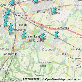 Mappa Effebiamministrazioni@gmail.com, 40068 San Lazzaro di Savena BO, Italia (3.22091)