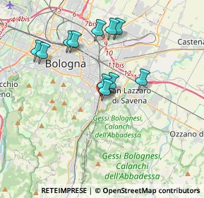 Mappa Via Titta Ruffo, 40141 Bologna BO, Italia (3.42182)