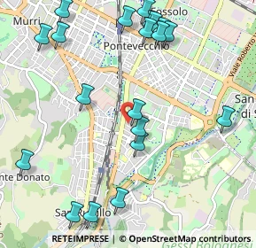 Mappa Via Titta Ruffo, 40141 Bologna BO, Italia (1.2915)