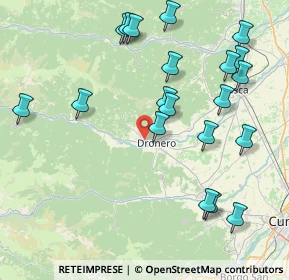 Mappa Via della Repubblica, 12025 Dronero CN, Italia (9.4005)
