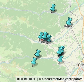 Mappa Via della Repubblica, 12025 Dronero CN, Italia (6.4345)