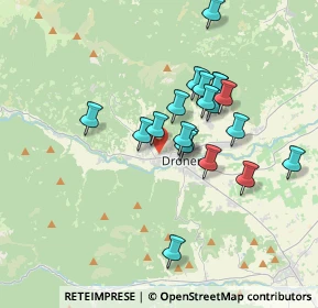 Mappa Via della Repubblica, 12025 Dronero CN, Italia (3.092)