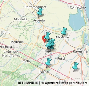 Mappa Via la Viola, 48022 San Lorenzo RA, Italia (11.69455)
