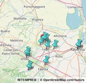 Mappa Via la Viola, 48022 San Lorenzo RA, Italia (14.36167)