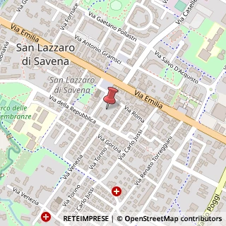 Mappa Via Papa Giovanni XXIII, 45, 40068 San Lazzaro di Savena, Bologna (Emilia Romagna)