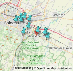 Mappa Via Firenze, 40068 San Lazzaro di Savena BO, Italia (3.04091)