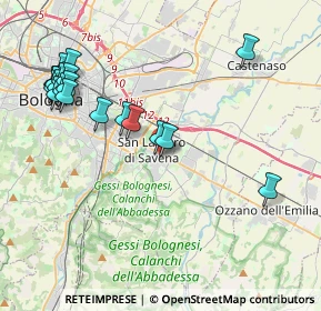 Mappa Via Firenze, 40068 San Lazzaro di Savena BO, Italia (4.728)